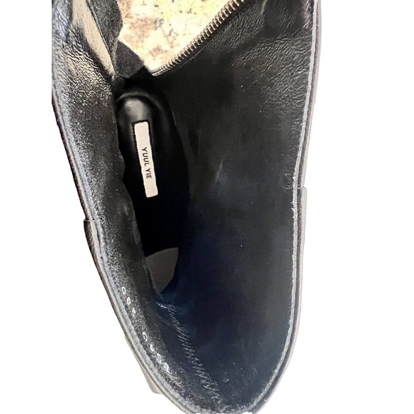 YUUL YIE Amoeba Glam‎ Heel Boots Black Size US 9.5 EUC 41 EXCELLENT - Picture 4 of 13